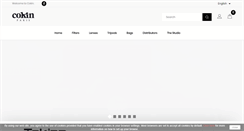 Desktop Screenshot of cokin-filters.com